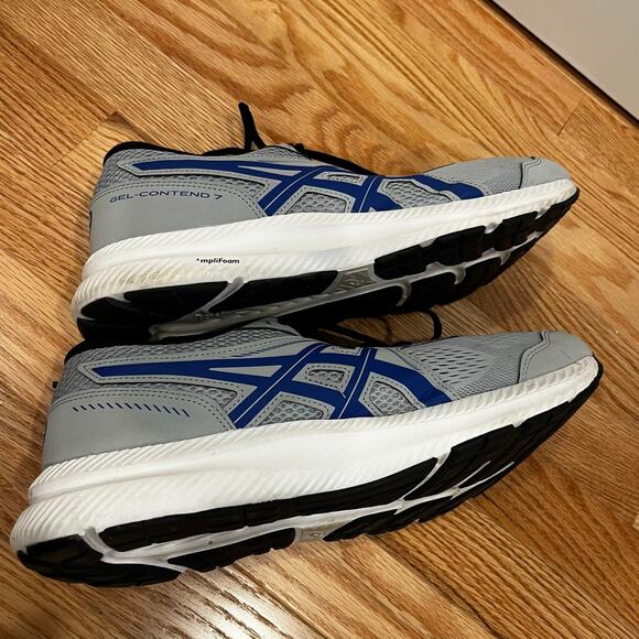 ASICS Gel Contend 7 'Piedmont Grey Blue Running Shoe Dad Sneaker Men’s Size 11.5 - Picture 6 of 10